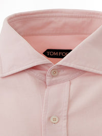 Thumbnail for Elegant Pink Long Sleeve Cotton Shirt
