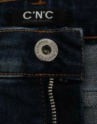 Thumbnail for Blue straight leg jeans