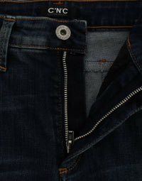 Thumbnail for Blue straight leg jeans