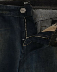 Thumbnail for Blue straight leg jeans