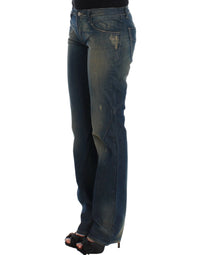 Thumbnail for Blue straight leg jeans