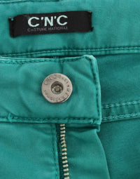 Thumbnail for Green straight leg jeans