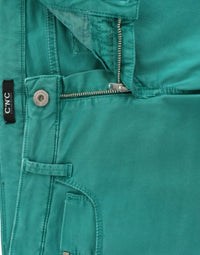Thumbnail for Green straight leg jeans