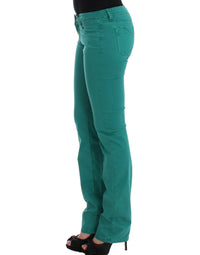 Thumbnail for Green straight leg jeans