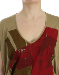 Thumbnail for Green print shortsleeve t-shirt