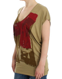 Thumbnail for Green print shortsleeve t-shirt