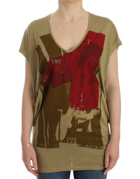 Thumbnail for Green print shortsleeve t-shirt