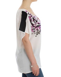 Thumbnail for White motive print blouse