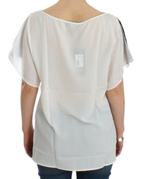 Thumbnail for White motive print blouse