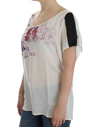 Thumbnail for White motive print blouse