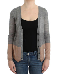 Thumbnail for Gray lightweight cardigan