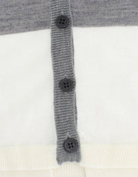 Thumbnail for Gray lightweight cardigan