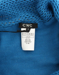 Thumbnail for Blue scoopneck sweater