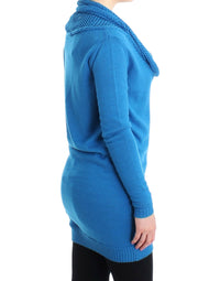 Thumbnail for Blue scoopneck sweater