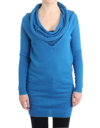 Thumbnail for Blue scoopneck sweater