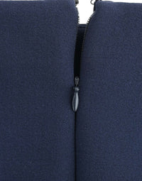 Thumbnail for Blue nylon mini skirt
