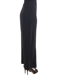 Thumbnail for Black full length maxi skirt