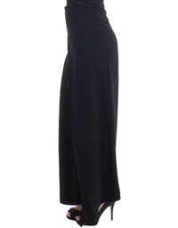 Thumbnail for Black full length maxi skirt