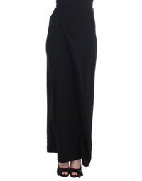 Thumbnail for Black full length maxi skirt