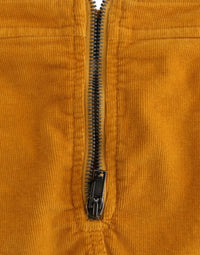 Thumbnail for Yellow corduroy mini skirt