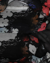 Thumbnail for Floral silk mini dress