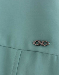 Thumbnail for Green 3/4 sleeved sheath dress