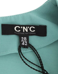 Thumbnail for Green 3/4 sleeved sheath dress