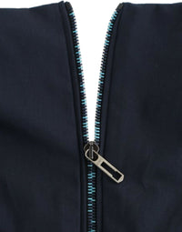 Thumbnail for Blue pencil cotton dress