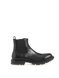 Thumbnail for Elegant Leather Chelsea Boots in Black