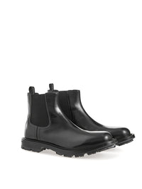 Thumbnail for Elegant Leather Chelsea Boots in Black