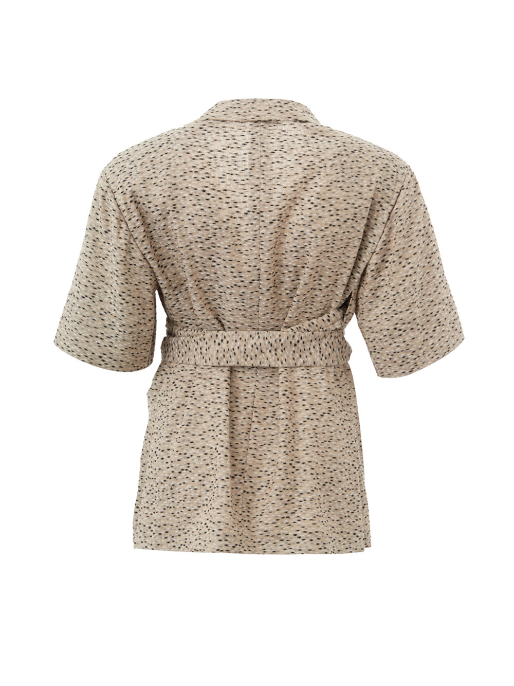 Elegant Beige Linen Jacket