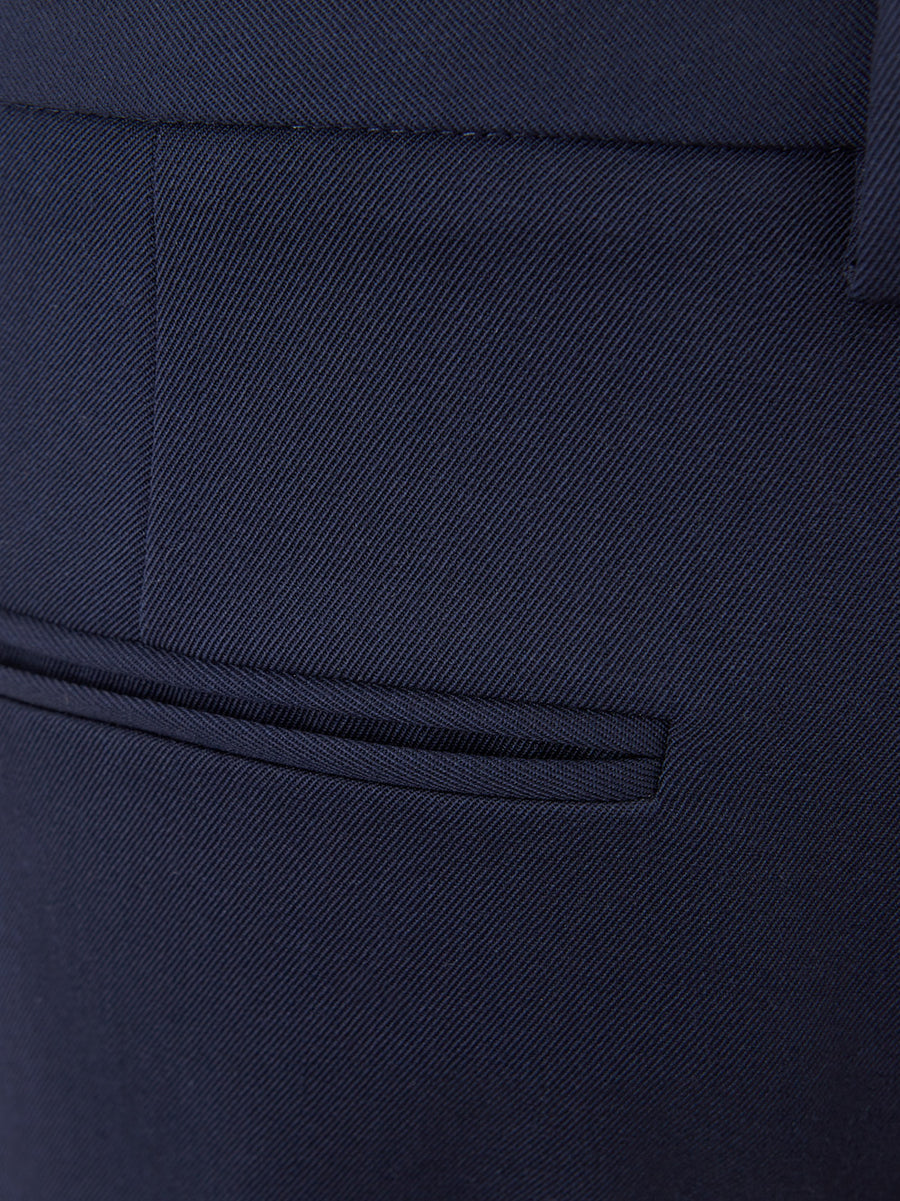 Elegant Italian Wool Chino Pants