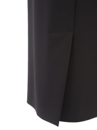 Thumbnail for Elegant Viscose Black Skirt