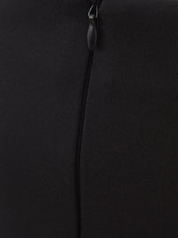 Thumbnail for Elegant Viscose Black Skirt