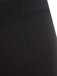 Thumbnail for Elegant Viscose Black Skirt