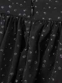 Thumbnail for Elegant Black Flared Skirt - Timeless Chic