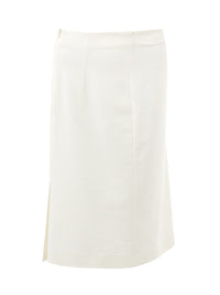 Thumbnail for Elegant White Pencil Skirt