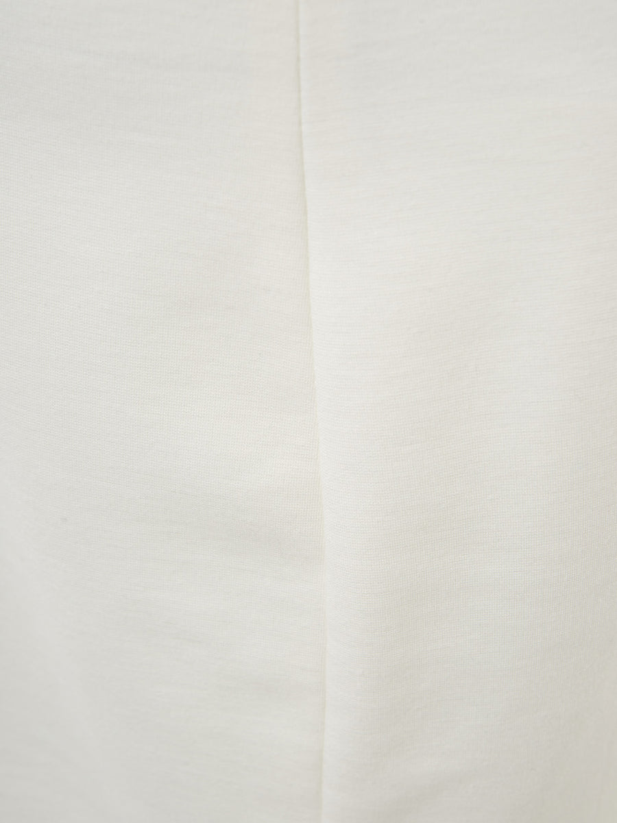 Elegant White Pencil Skirt