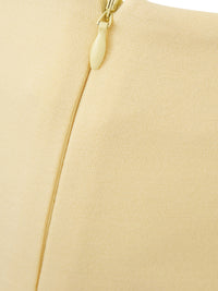 Thumbnail for Elegant Yellow Pencil Skirt