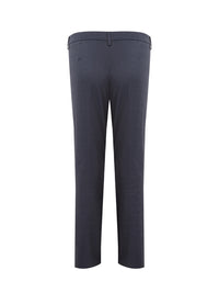 Thumbnail for Chic Linen Blue Chino Trousers – Timeless Elegance