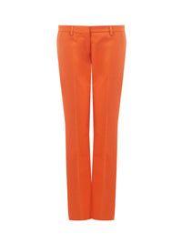 Thumbnail for Elegant Orange Cotton Chinos