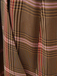 Thumbnail for Elegant Micro Checked Palazzo Pants