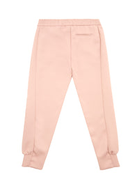 Thumbnail for Elegant Pink Elastic Band Trousers