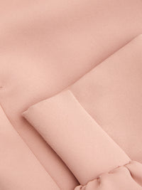 Thumbnail for Elegant Pink Elastic Band Trousers