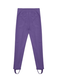 Thumbnail for Elegant Purple Viscose Jodhpurs Pants