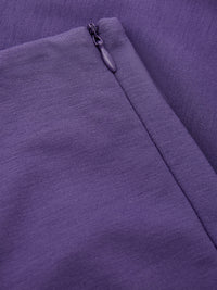 Thumbnail for Elegant Purple Viscose Jodhpurs Pants