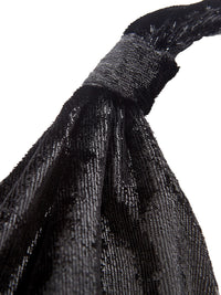 Thumbnail for Elegant Velvet Effect Embellished Dress