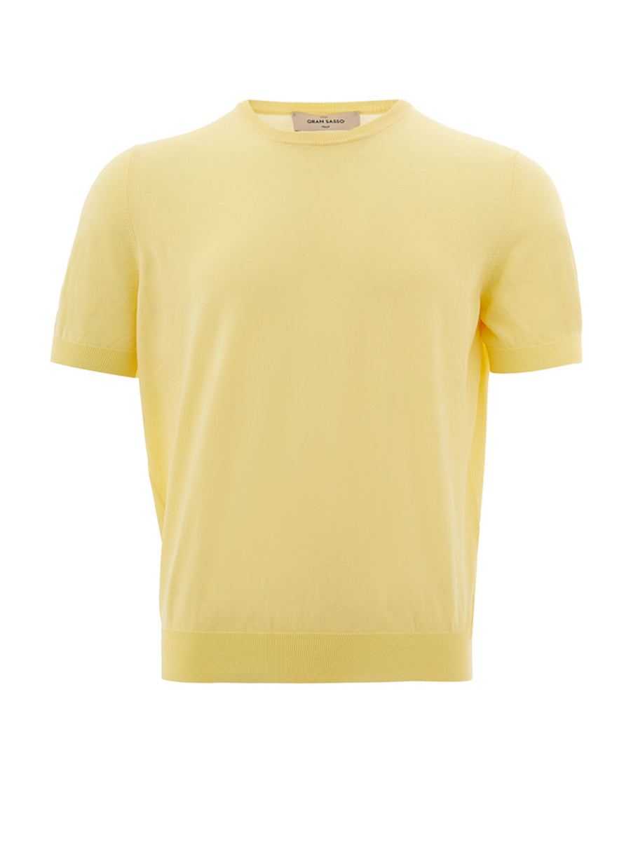 Sunshine Yellow Cotton T-Shirt