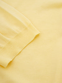 Thumbnail for Sunshine Yellow Cotton T-Shirt