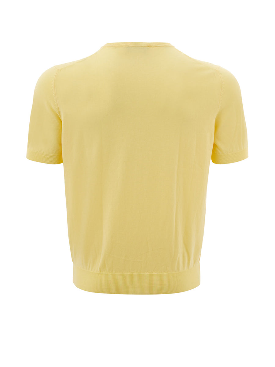 Sunshine Yellow Cotton T-Shirt